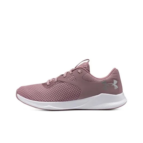 Under Armour Shock Absorbers Slip-Resistant Abrasion-Resistant Low-Top Training Shoes Women's Pink Подкладка Under Armour Серия Shock Модель Slip Топ Низкий Стиль Кроссовки для тренировок Цвет Розовый Женские