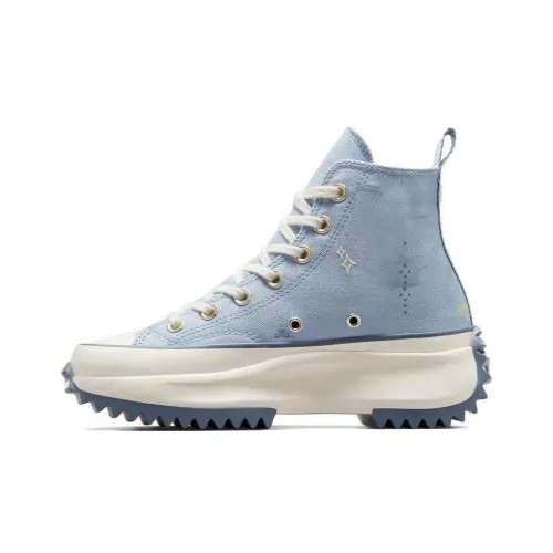 Converse Run Star Hike High Топ Кеды Унисекс Синий