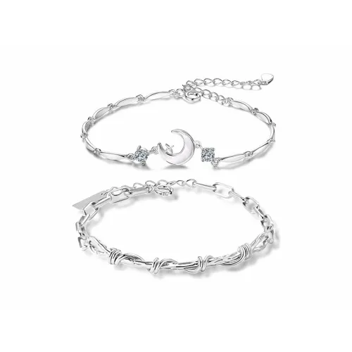 MUYAN Сплав Bay Лорел Entwined Браслет Унисекс