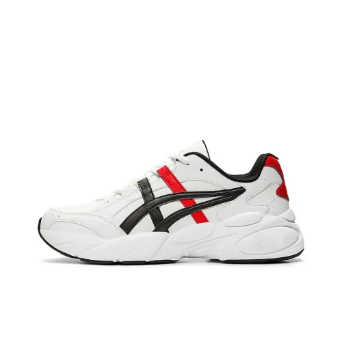 Asics Gel BND Low Top Повседневная обувь Мужская Белый Черный Красный