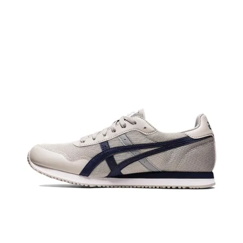 Asics Tiger Runner Low Топ Беговые кроссовки Мужские Коричневые Синие