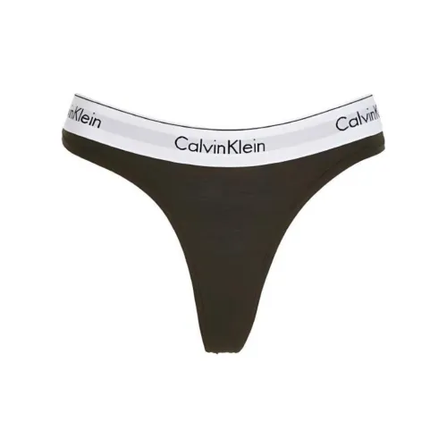 Calvin Klein Черный Женский Стринг