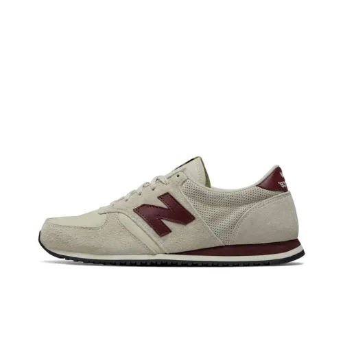 New Balance NB 420 Low Топ Беговые кроссовки Мужские Бежевый Красный