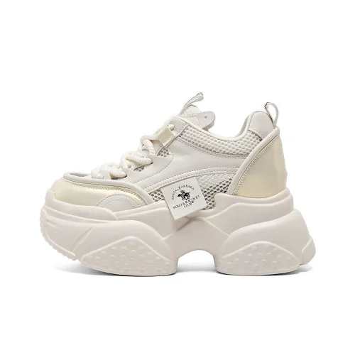 SANTA BARBARA POLO RACQUET CLUB Низкий топ толстая подошва кроссовки женские