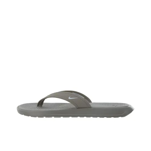 Nike Резина Quick-Dry Шлепанцы Женские Серые