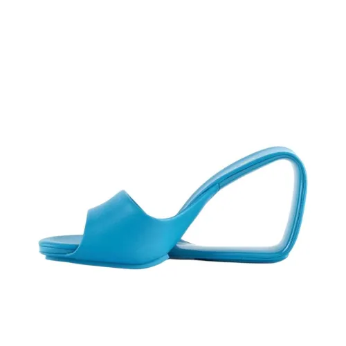 UNITED NUDE Слипоны 9 см Женские Синие