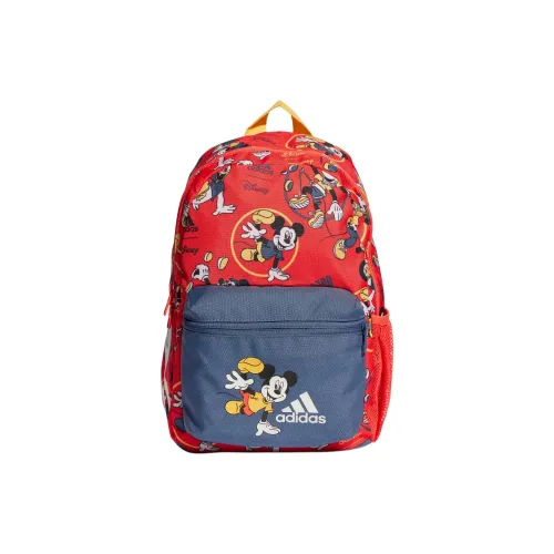 Adidas Полиэстер Рюкзак Стандартный Женский Ярко-Красный
