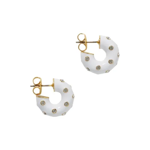 Roxanne Assoulin Брассовые серьги Женские Белые