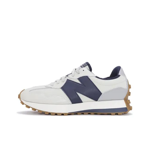 New Balance NB 327 Low Топ Casual Унисекс Белый Синий Серый