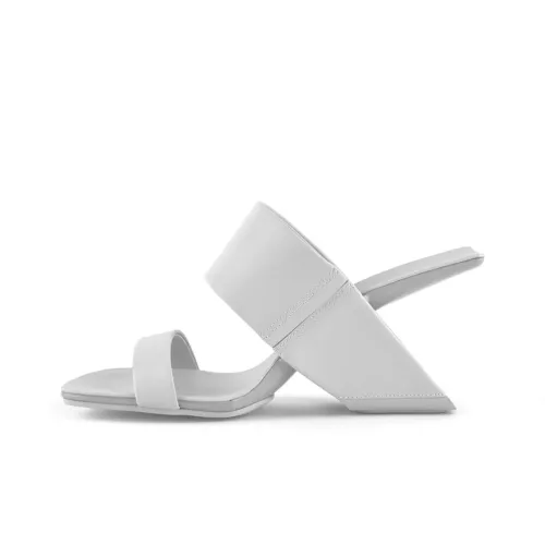 UNITED NUDE Слипоны 8 см Женские Белые