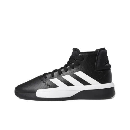 Adidas Pro Adversary Slip-resistant MID Баскетбольные кроссовки Мужской Черный Белый