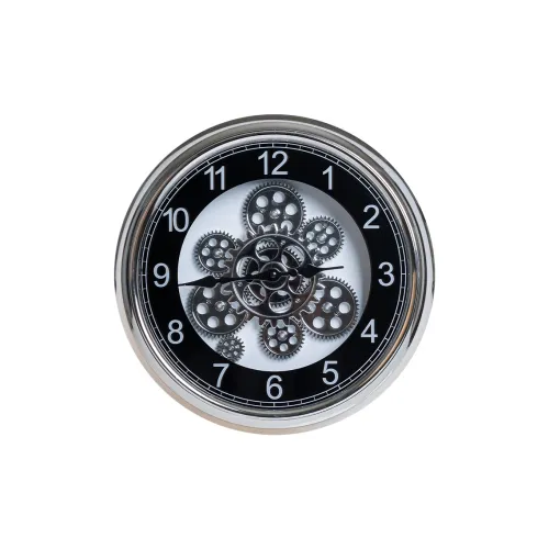 WEESHI Кварцевый механизм Стена Часы Унисекс Серый циферблат