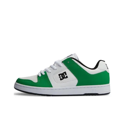 DC Shoes Manteca Low Топ Скейтборд Кроссовки Мужские Белые Зеленые