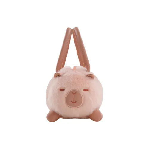 Holding Bamboo Полиэстер Через плечо Одно плечо Сумка Маленькая Женская Розовая