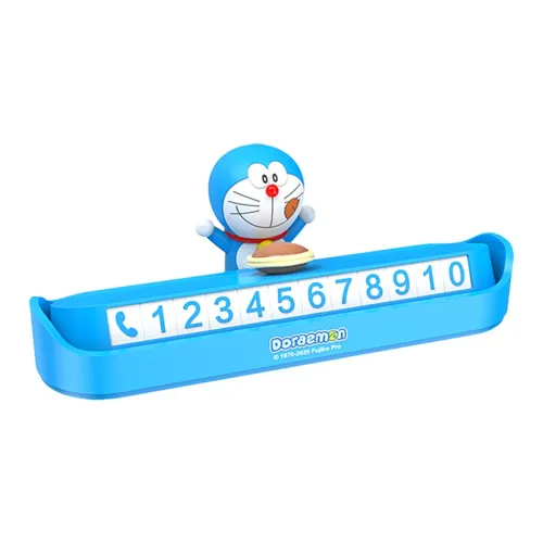 Рок x Дораэмон Парковочное количество пластина мерч по IP