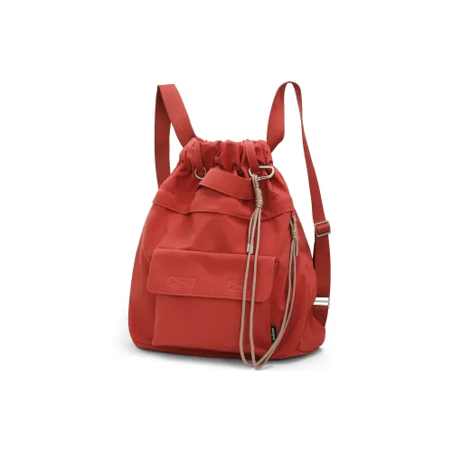 VAOPER Нейлоновый рюкзак большой унисекс красный хаки черный