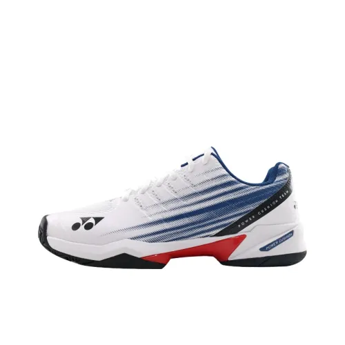 YONEX Теннисные кроссовки Low Top Белый Темно-синий Мужской