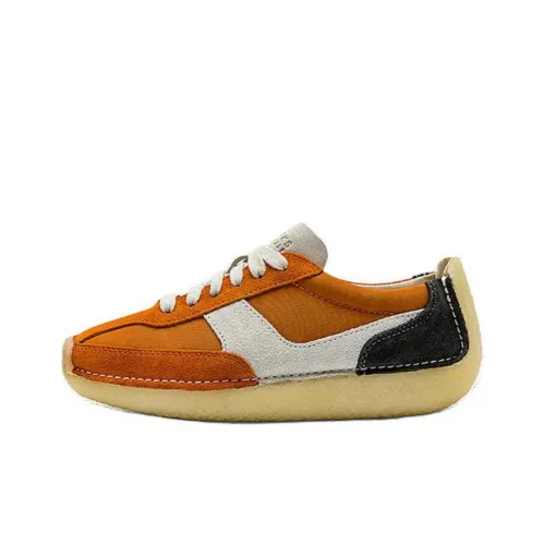 Clarks Casual Низкий Топ Оранжевый/Белый/Черный Женский