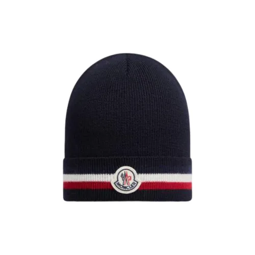 MONCLER Шерсть Бини Мужской Синий