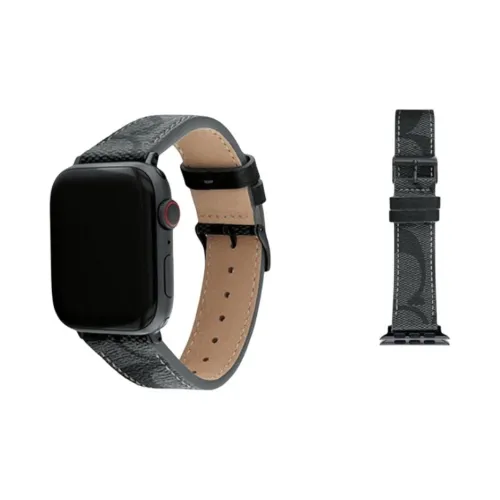 COACH Ремень Apple Совместимость Воловья кожа Кожа Материал 44mm