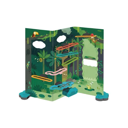 MIDEER Магнитный роликовый коврик для развития игрушек