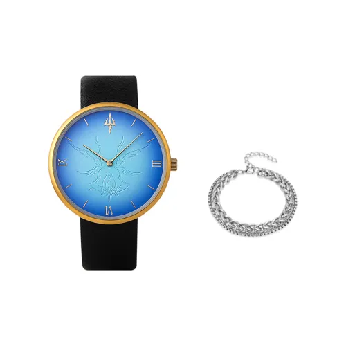 Xingyunshi Кварцевый Movement Унисекс Часы 38mm*38mm Синий