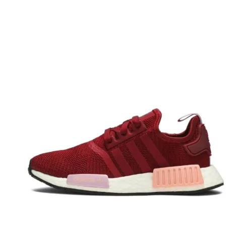 Adidas Originals NMD_R1 Нескользящий Легкий Низкий Топ Повседневный Женский Красный