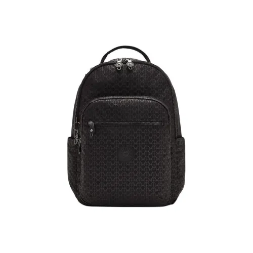 Kipling Полиамид Рюкзак Большой Мужской Черный