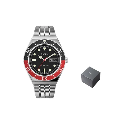 TIMEX Механические Мужские Часы 40 мм Черные