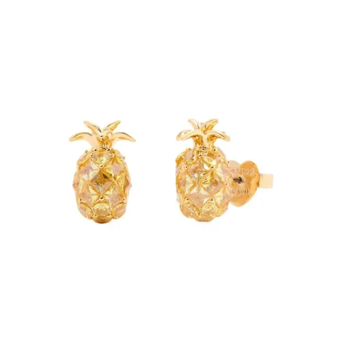Kate Spade Copper Stud Earrings Women's Gold Kate Spade Медные серьги-гвоздики женские золотые