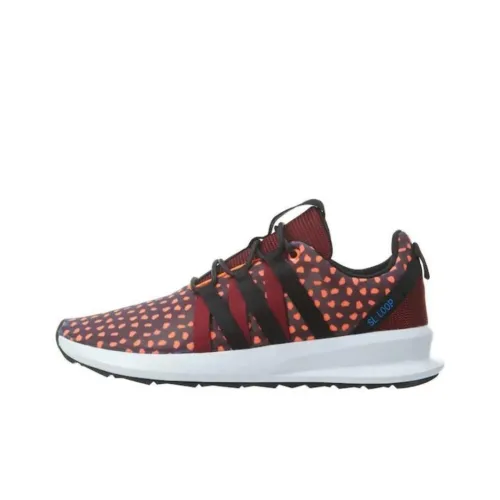 Adidas Originals Sl Loop Ct Амортизация Износостойкий Низкий Топ Повседневная Обувь Мужская Красная