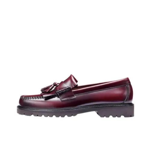 G.H. Bass Co. LAYTON Watch Bar Loafers Men's Burgundy
