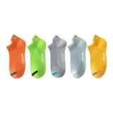 [5 Pack] Ярко-зеленый, оранжевый, желтый, светло-синий, серый