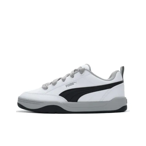 PUMA Park Lifestyle Collection Устойчивые к истиранию низкие кроссовки для скейтбординга унисекс черно-белые