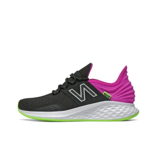 New Balance NB Freenzy Амортизация MID Топ Беговые кроссовки Женские Черный Фиолетовый