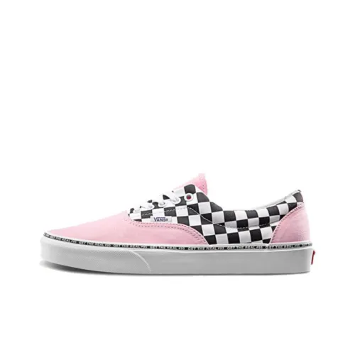 VANS Era Slip-Resistant Abrasion-Resistant Breathable Low-Top Skateboard Shoes Unisex Pink ВАНС Эра Антискользящие Устойчивые к истиранию Дышащие Низкие Кроссовки для Скейтбординга Унисекс Розовые