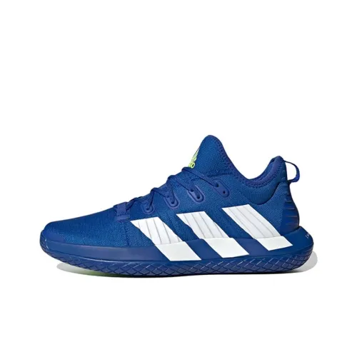 Adidas Stabil Next Gen Slip-Resistant Низкие Беговые Кроссовки Унисекс Синие Белые Зеленые