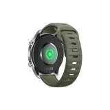 Спортивный силиконовый браслет для часов, полоска [Армейский зеленый]