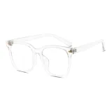 Прозрачный белый [Рамка TR90 - Линзы с блокировкой синего света]