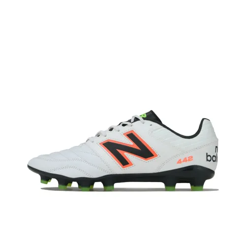 New Balance совместный бренд 442 V2 Pro HG Твердый Ground Футбольные бутсы Унисекс Белый