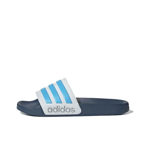 Adidas Слайд Унисекс Синий Белый