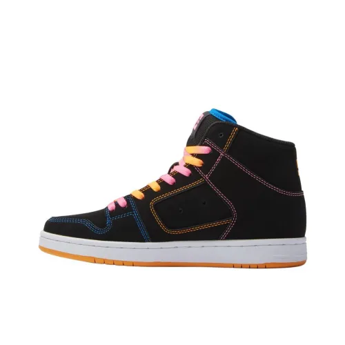 DC Shoes Амортизация Высокие Кроссовки для скейтбординга Женские Черные