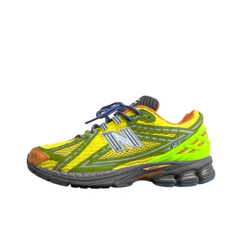 New Balance NB 1906R Low Топ Повседневные Беговые Кроссовки Унисекс Желтый Зеленый