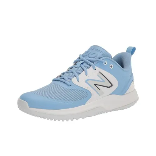 New Balance NB FreezeLXv3 3000 v6 Шипы Низкий Топ Тренировочные Кроссовки Мужские Синие Белые