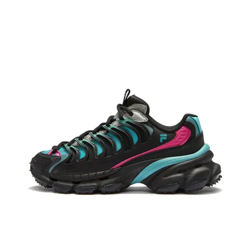 FILA FUSION BRACKET Starship Shoes Низкий Топ Casual Женский Черный Синий