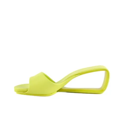 UNITED NUDE Слипоны 6,5 см Женские Желтый Зеленый
