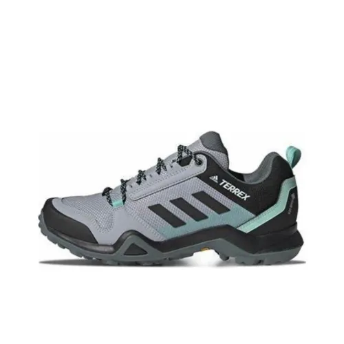 adidas Terrex AX3 GTX Дышащий Низкий Топ Уличная Обувь Женская Серый