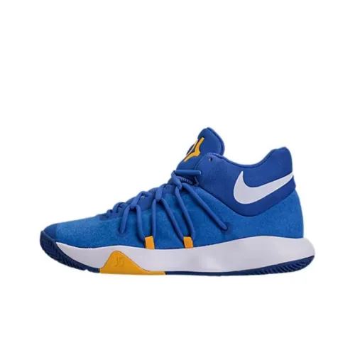 Nike KD Trey 5 V Амортизация Износостойкий Низкий Топ Баскетбольные Кроссовки Мужские Синие
