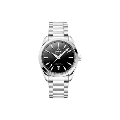 OMEGA Автоматический Механический Часы Мужские AQUA TERRA 150 метров, 38 мм, Черный