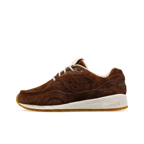 Saucony Shadow 6000 MOC Противоскользящий устойчивый к истиранию низкий топ повседневная обувь унисекс коричневый